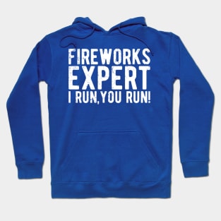 fireworks-expert i run,you run Hoodie